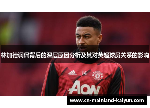 林加德调侃背后的深层原因分析及其对英超球员关系的影响 林加德调侃背后的深层原因分析及其对英超球员关系的影响