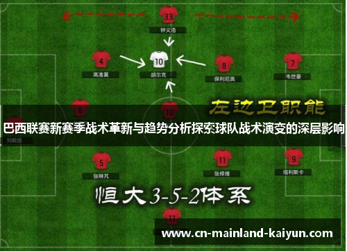 巴西联赛新赛季战术革新与趋势分析探索球队战术演变的深层影响